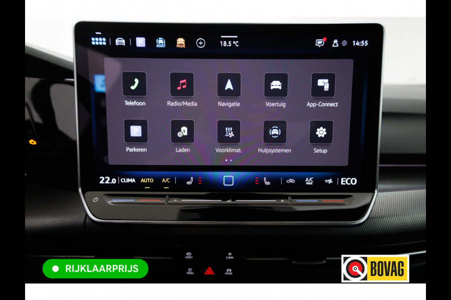 Volkswagen Golf 1.5 eHybrid GTE Black 272 PK automaat | IQ Led | Elec. trekhaak | Headup | Stoel- & stuurverw. | PDC V + A, Camera, App. connect, Navigatie, 131 KM actieradius (WLTP)