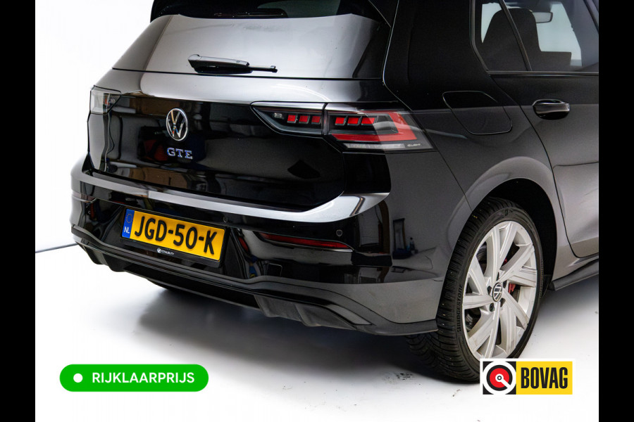 Volkswagen Golf 1.5 eHybrid GTE Black 272 PK automaat | IQ Led | Elec. trekhaak | Headup | Stoel- & stuurverw. | PDC V + A, Camera, App. connect, Navigatie, 131 KM actieradius (WLTP)