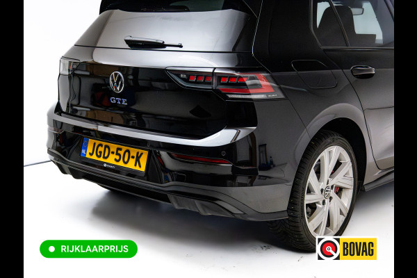 Volkswagen Golf 1.5 eHybrid GTE Black 272 PK automaat | IQ Led | Elec. trekhaak | Headup | Stoel- & stuurverw. | PDC V + A, Camera, App. connect, Navigatie, 131 KM actieradius (WLTP)