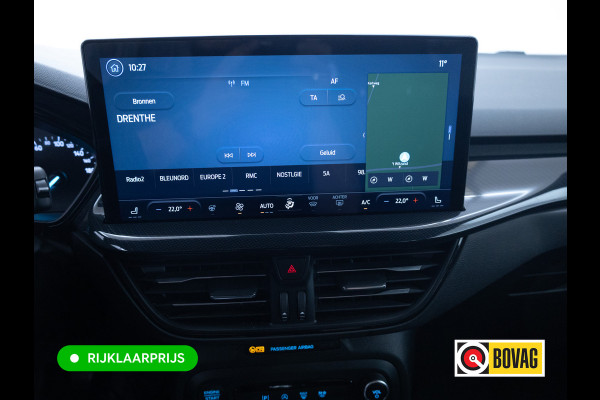 Ford FOCUS Wagon 1.0 EcoBoost Hybrid ST Line 126 PK | Stoel-, Stuur-, en voorruitverwarming | Privacy Glass | Audio Navigatie SYNC4, Cruise, Led, Lendesteun, Parkeerpilot, Parkeersensoren V+A