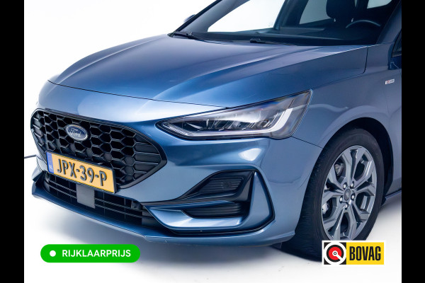 Ford FOCUS Wagon 1.0 EcoBoost Hybrid ST Line 126 PK | Stoel-, Stuur-, en voorruitverwarming | Privacy Glass | Audio Navigatie SYNC4, Cruise, Led, Lendesteun, Parkeerpilot, Parkeersensoren V+A