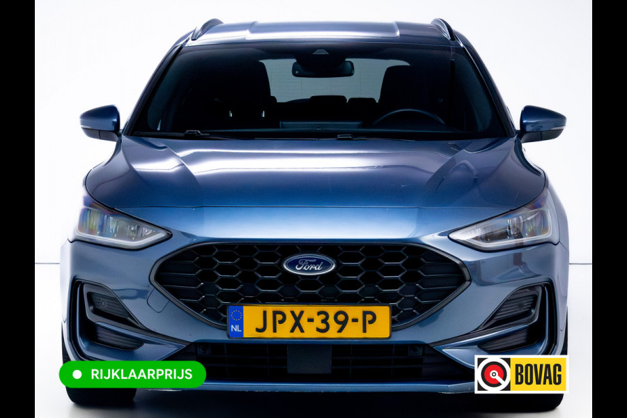 Ford FOCUS Wagon 1.0 EcoBoost Hybrid ST Line 126 PK | Stoel-, Stuur-, en voorruitverwarming | Privacy Glass | Audio Navigatie SYNC4, Cruise, Led, Lendesteun, Parkeerpilot, Parkeersensoren V+A