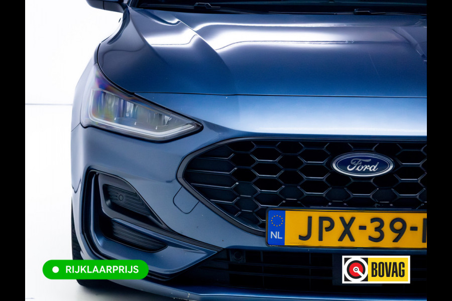 Ford FOCUS Wagon 1.0 EcoBoost Hybrid ST Line 126 PK | Stoel-, Stuur-, en voorruitverwarming | Privacy Glass | Audio Navigatie SYNC4, Cruise, Led, Lendesteun, Parkeerpilot, Parkeersensoren V+A