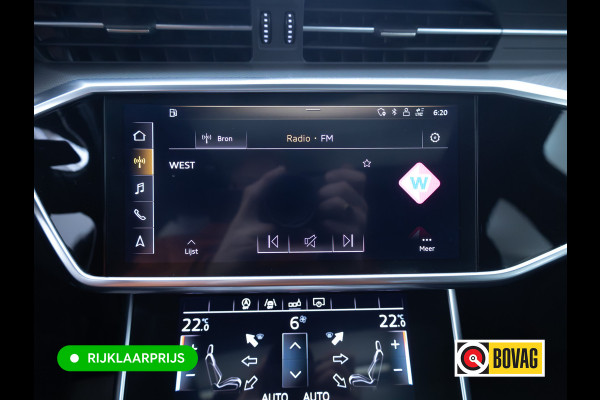 Audi A6 Limousine 45 TFSI Sport S-line | 20" LMV | Panoramadak | Adaptive cruise | Navigatie | Stoelverwarming, Parkeersensoren voor en achter