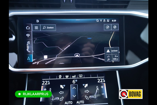 Audi A6 Limousine 45 TFSI Sport S-line | 20" LMV | Panoramadak | Adaptive cruise | Navigatie | Stoelverwarming, Parkeersensoren voor en achter
