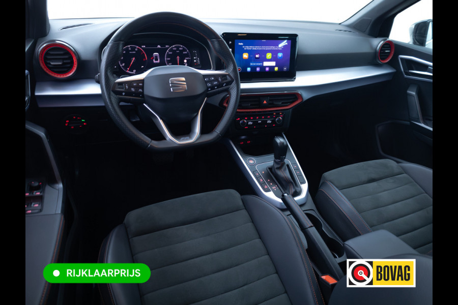 Seat Arona 1.5 TSI FR 150PK Automaat Travel-assist | Camera | Adaptive cruise | Climate-control Digi dash, PDC V+A, Navigatie, App-connect, Sfeerverlichting