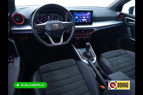 Seat Arona 1.5 TSI FR 150PK Automaat Travel-assist | Camera | Adaptive cruise | Climate-control Digi dash, PDC V+A, Navigatie, App-connect, Sfeerverlichting