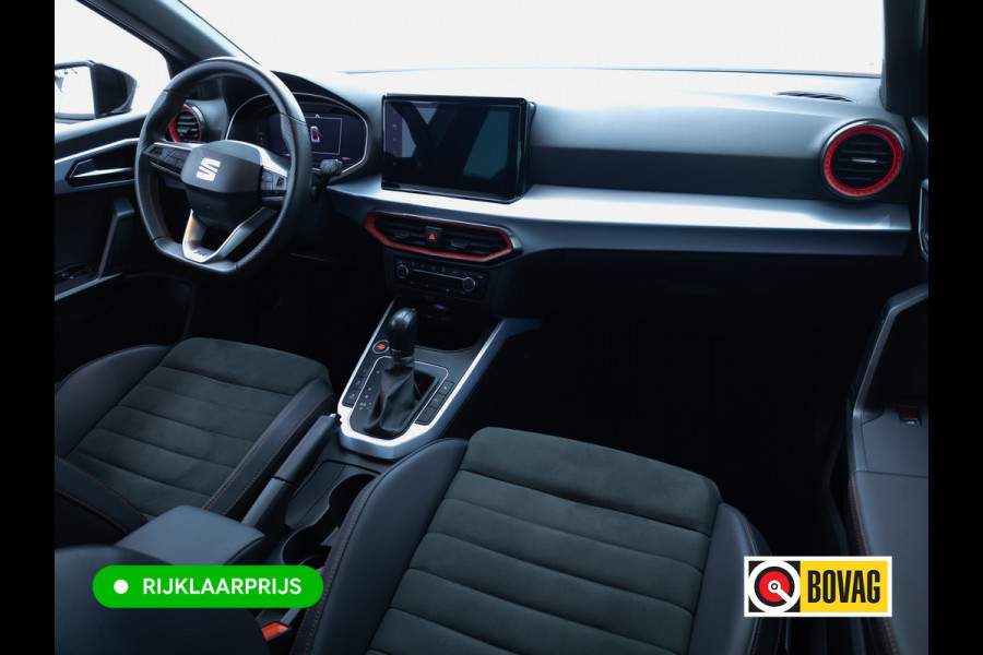 Seat Arona 1.5 TSI FR 150PK Automaat Travel-assist | Camera | Adaptive cruise | Climate-control Digi dash, PDC V+A, Navigatie, App-connect, Sfeerverlichting
