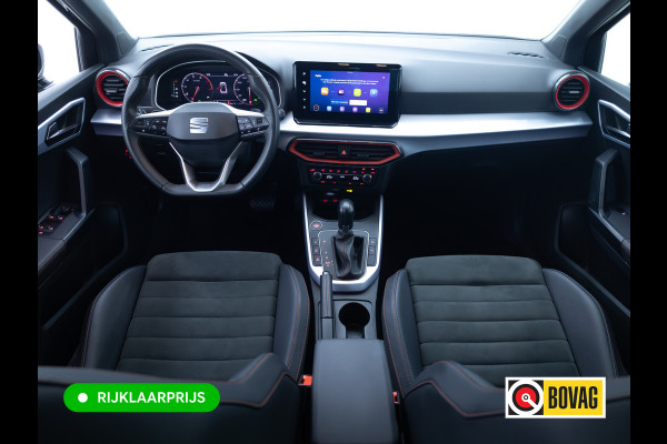 Seat Arona 1.5 TSI FR 150PK Automaat Travel-assist | Camera | Adaptive cruise | Climate-control Digi dash, PDC V+A, Navigatie, App-connect, Sfeerverlichting