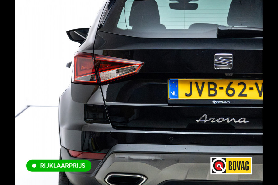 Seat Arona 1.5 TSI FR 150PK Automaat Travel-assist | Camera | Adaptive cruise | Climate-control Digi dash, PDC V+A, Navigatie, App-connect, Sfeerverlichting