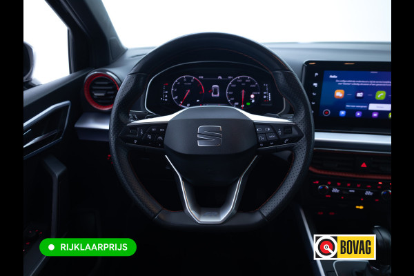 Seat Arona 1.5 TSI FR 150PK Automaat Travel-assist | Camera | Adaptive cruise | Climate-control Digi dash, PDC V+A, Navigatie, App-connect, Sfeerverlichting