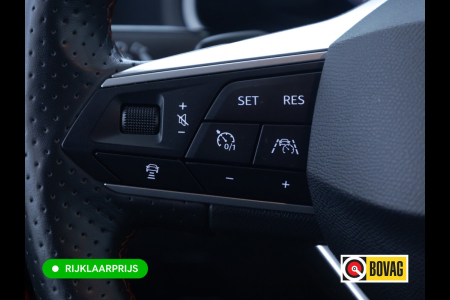Seat Arona 1.5 TSI FR 150PK Automaat Travel-assist | Camera | Adaptive cruise | Climate-control Digi dash, PDC V+A, Navigatie, App-connect, Sfeerverlichting