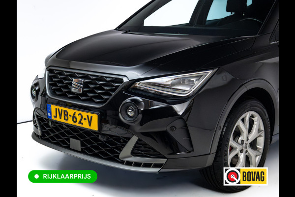 Seat Arona 1.5 TSI FR 150PK Automaat Travel-assist | Camera | Adaptive cruise | Climate-control Digi dash, PDC V+A, Navigatie, App-connect, Sfeerverlichting