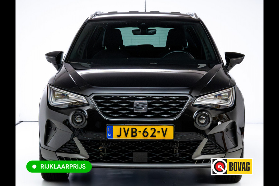 Seat Arona 1.5 TSI FR 150PK Automaat Travel-assist | Camera | Adaptive cruise | Climate-control Digi dash, PDC V+A, Navigatie, App-connect, Sfeerverlichting