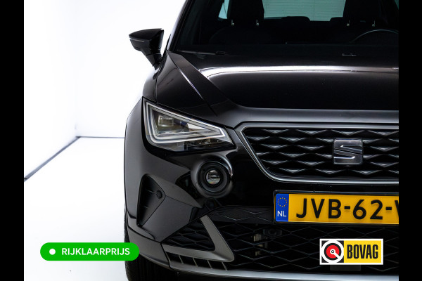 Seat Arona 1.5 TSI FR 150PK Automaat Travel-assist | Camera | Adaptive cruise | Climate-control Digi dash, PDC V+A, Navigatie, App-connect, Sfeerverlichting