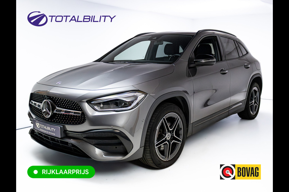 Mercedes-Benz GLA 250 e Business Sol. AMG Limited | Night pakket | Multi Beam Led | Stoelverw. | Camera | Navigatie | Cruise, PDC V+A, App. connect, Draadloze tel. lader, Sfeerverlichting