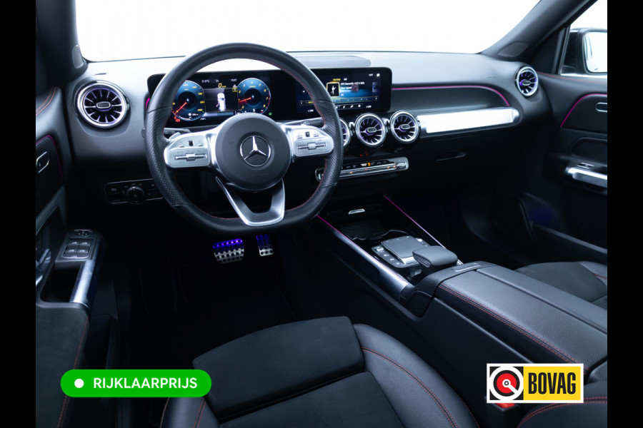 Mercedes-Benz Glb 200 AMG Line Night Pakket Panoramadak | Elec. trekhaak | Matrix Led | Elec. achterklep | Stoelverwarming | Camera | Navigatie, Cruise, Apple Carplay/app. connect