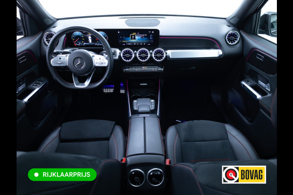 Mercedes-Benz Glb 200 AMG Line Night Pakket Panoramadak | Elec. trekhaak | Matrix Led | Elec. achterklep | Stoelverwarming | Camera | Navigatie, Cruise, Apple Carplay/app. connect