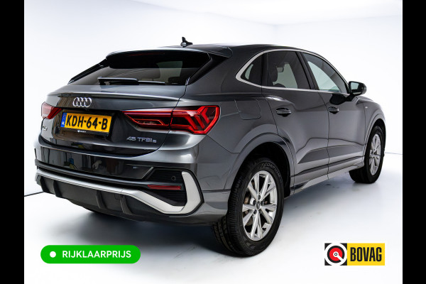 Audi Q3 Sportback 45 TFSI e S Edition 245 PK | 2x S-Line | Elec. achterklep | 360 Camera | Virtual cockpit | Navigatie | Cruise control, Apple Carplay, Android auto