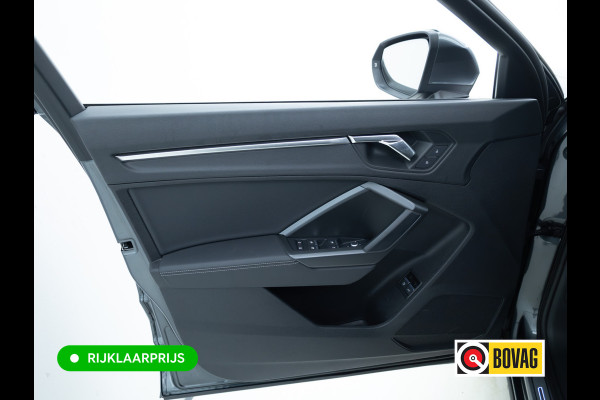 Audi Q3 Sportback 45 TFSI e S Edition 245 PK | 2x S-Line | Elec. achterklep | 360 Camera | Virtual cockpit | Navigatie | Cruise control, Apple Carplay, Android auto