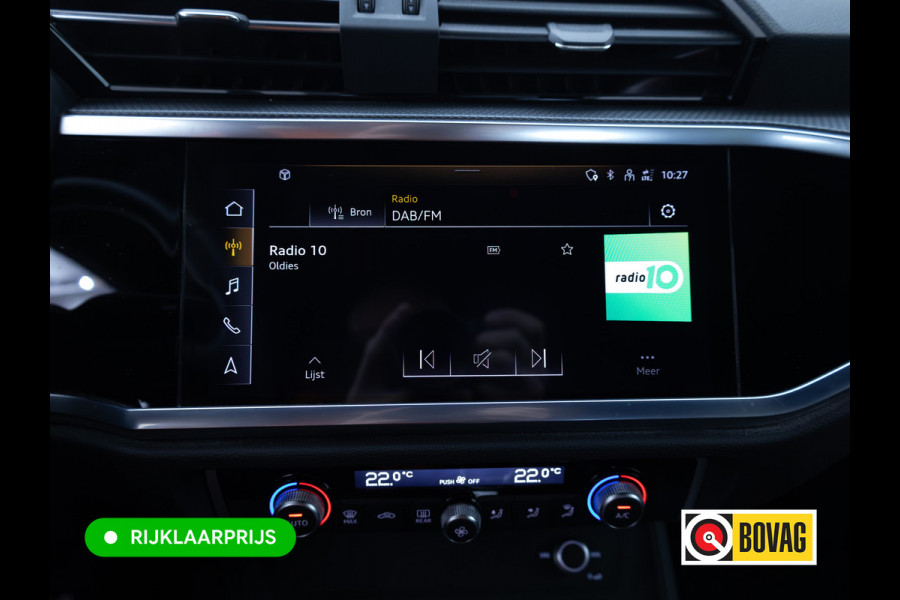 Audi Q3 Sportback 45 TFSI e S Edition 245 PK | 2x S-Line | Elec. achterklep | 360 Camera | Virtual cockpit | Navigatie | Cruise control, Apple Carplay, Android auto
