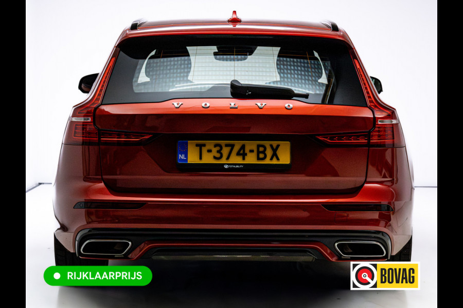 Volvo V60 2.0 T8 Twin Engine AWD R-Design | Stoel-, Stuur- & Achterbank verw. | Elec. trekhaak | 360 Camera | Elec. klep | Pilot assist, All season banden, Led, PDC V+A. Apple Carplay, Android auto