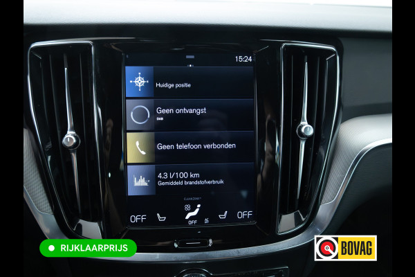 Volvo V60 2.0 T8 Twin Engine AWD R-Design | Stoel-, Stuur- & Achterbank verw. | Elec. trekhaak | 360 Camera | Elec. klep | Pilot assist, All season banden, Led, PDC V+A. Apple Carplay, Android auto