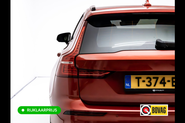 Volvo V60 2.0 T8 Twin Engine AWD R-Design | Stoel-, Stuur- & Achterbank verw. | Elec. trekhaak | 360 Camera | Elec. klep | Pilot assist, All season banden, Led, PDC V+A. Apple Carplay, Android auto