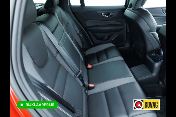 Volvo V60 2.0 T8 Twin Engine AWD R-Design | Stoel-, Stuur- & Achterbank verw. | Elec. trekhaak | 360 Camera | Elec. klep | Pilot assist, All season banden, Led, PDC V+A. Apple Carplay, Android auto