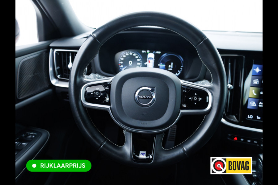 Volvo V60 2.0 T8 Twin Engine AWD R-Design | Stoel-, Stuur- & Achterbank verw. | Elec. trekhaak | 360 Camera | Elec. klep | Pilot assist, All season banden, Led, PDC V+A. Apple Carplay, Android auto