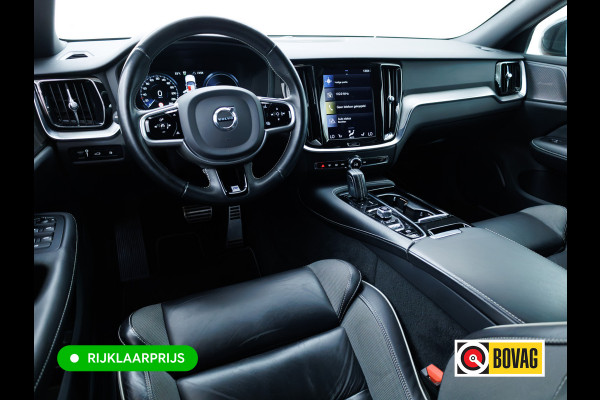 Volvo V60 2.0 T8 Twin Engine AWD R-Design | Stoel-, Stuur- & Achterbank verw. | Elec. trekhaak | 360 Camera | Elec. klep | Pilot assist, All season banden, Led, PDC V+A. Apple Carplay, Android auto