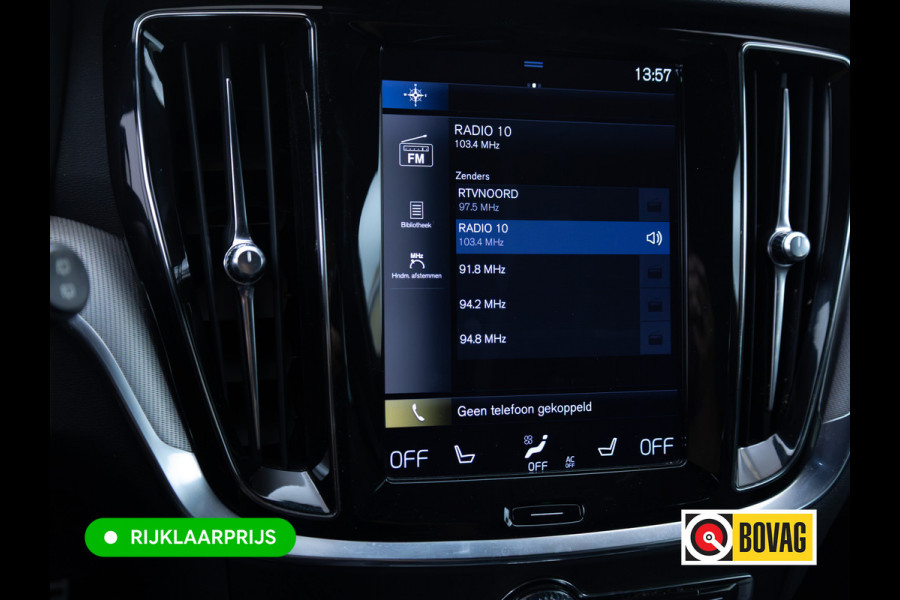 Volvo V60 2.0 T8 Twin Engine AWD R-Design | Stoel-, Stuur- & Achterbank verw. | Elec. trekhaak | 360 Camera | Elec. klep | Pilot assist, All season banden, Led, PDC V+A. Apple Carplay, Android auto