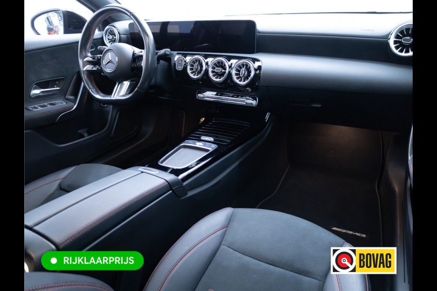 Mercedes-Benz A-Klasse 250 e AMG Line | Pano dak | Stoelverw. | Cruise | 19"all season | Sfeerverlichting | Climate control | Navigatie