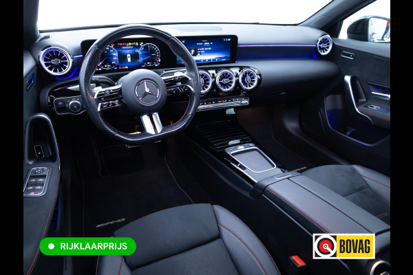 Mercedes-Benz A-Klasse 250 e AMG Line | Pano dak | Stoelverw. | Cruise | 19"all season | Sfeerverlichting | Climate control | Navigatie