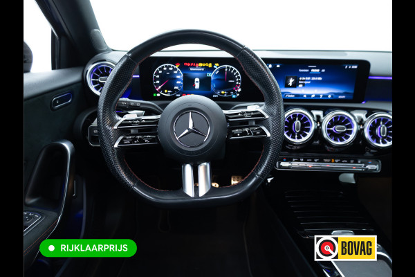 Mercedes-Benz A-Klasse 250 e AMG Line | Pano dak | Stoelverw. | Cruise | 19"all season | Sfeerverlichting | Climate control | Navigatie