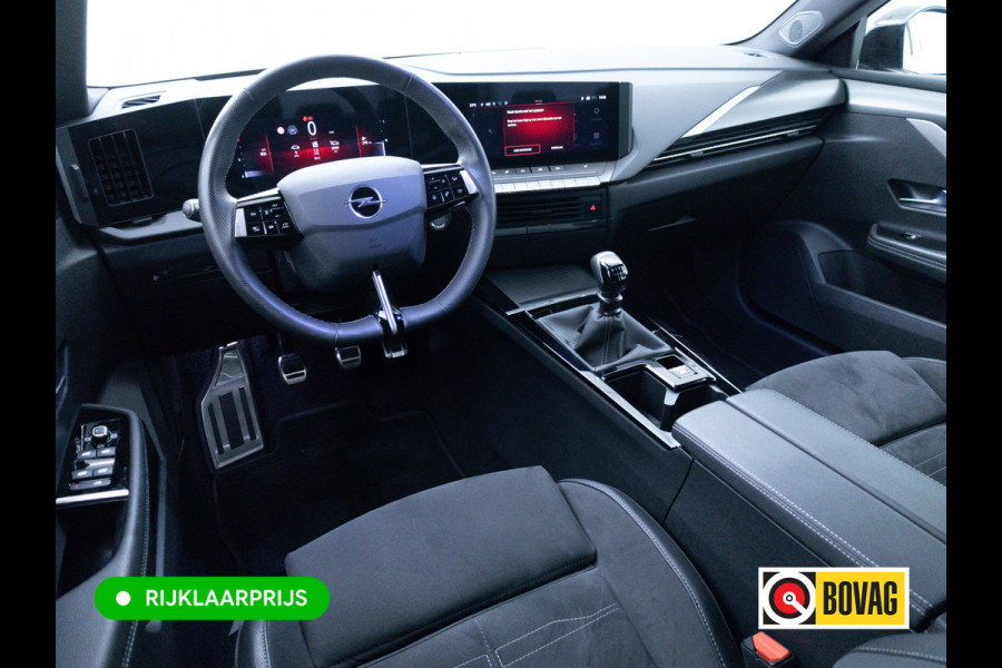Opel Astra 1.2 GS Line 131 PK | AGR Stoelen | Stoel- & Stuurverw. | Elec. best. Stoel met geheugen | 360 Camera | Adaptieve Cruise, Navigatie, Apple Carplay/Andorid auto, Sfeerverlichting, Extra getint glas achter