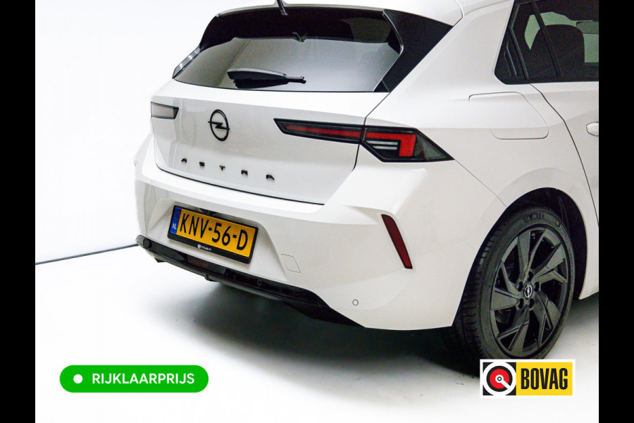 Opel Astra 1.2 GS Line 131 PK | AGR Stoelen | Stoel- & Stuurverw. | Elec. best. Stoel met geheugen | 360 Camera | Adaptieve Cruise, Navigatie, Apple Carplay/Andorid auto, Sfeerverlichting, Extra getint glas achter
