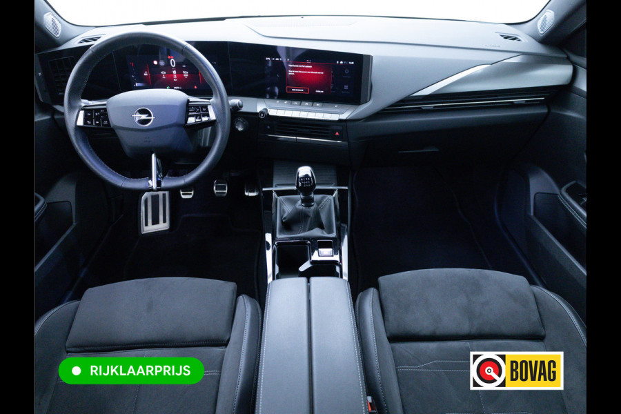 Opel Astra 1.2 GS Line 131 PK | AGR Stoelen | Stoel- & Stuurverw. | Elec. best. Stoel met geheugen | 360 Camera | Adaptieve Cruise, Navigatie, Apple Carplay/Andorid auto, Sfeerverlichting, Extra getint glas achter