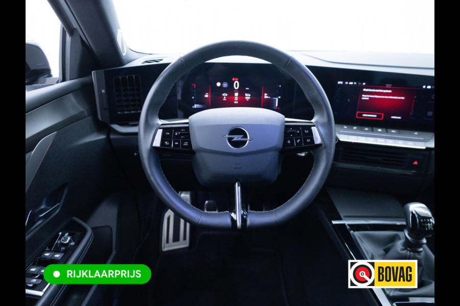 Opel Astra 1.2 GS Line 131 PK | AGR Stoelen | Stoel- & Stuurverw. | Elec. best. Stoel met geheugen | 360 Camera | Adaptieve Cruise, Navigatie, Apple Carplay/Andorid auto, Sfeerverlichting, Extra getint glas achter
