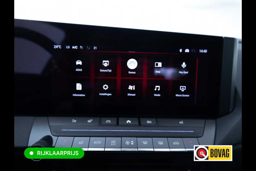 Opel Astra 1.2 GS Line 131 PK | AGR Stoelen | Stoel- & Stuurverw. | Elec. best. Stoel met geheugen | 360 Camera | Adaptieve Cruise, Navigatie, Apple Carplay/Andorid auto, Sfeerverlichting, Extra getint glas achter