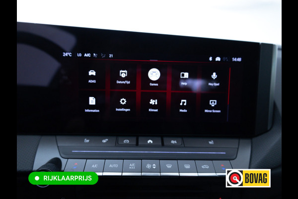 Opel Astra 1.2 GS Line 131 PK | AGR Stoelen | Stoel- & Stuurverw. | Elec. best. Stoel met geheugen | 360 Camera | Adaptieve Cruise, Navigatie, Apple Carplay/Andorid auto, Sfeerverlichting, Extra getint glas achter