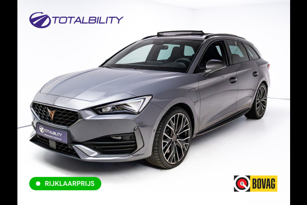 CUPRA Leon Sportstourer 1.4 e-Hybrid VZ Performance 245 PK | Pano dak | Elec. klep | Stoel- & stuurverw. | Travel assist | Camera | PDC V+A | DAB, Draadloze tel. alder, Sfeerverlichting