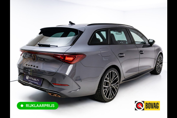 CUPRA Leon Sportstourer 1.4 e-Hybrid VZ Performance 245 PK | Pano dak | Elec. klep | Stoel- & stuurverw. | Travel assist | Camera | PDC V+A | DAB, Draadloze tel. alder, Sfeerverlichting