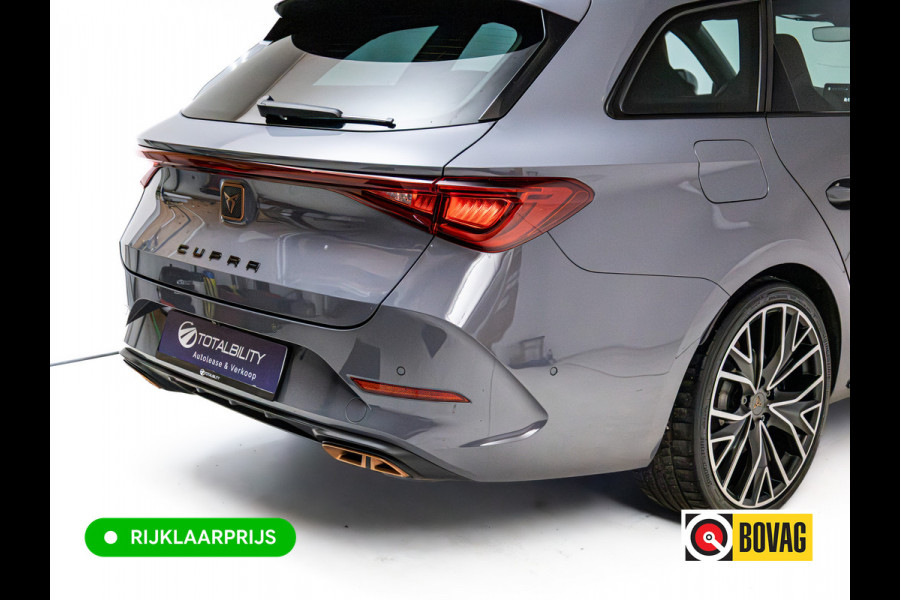 CUPRA Leon Sportstourer 1.4 e-Hybrid VZ Performance 245 PK | Pano dak | Elec. klep | Stoel- & stuurverw. | Travel assist | Camera | PDC V+A | DAB, Draadloze tel. alder, Sfeerverlichting