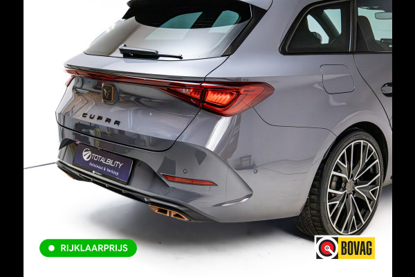 CUPRA Leon Sportstourer 1.4 e-Hybrid VZ Performance 245 PK | Pano dak | Elec. klep | Stoel- & stuurverw. | Travel assist | Camera | PDC V+A | DAB, Draadloze tel. alder, Sfeerverlichting
