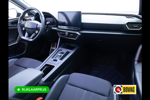 CUPRA Leon Sportstourer 1.4 e-Hybrid VZ Performance 245 PK | Pano dak | Elec. klep | Stoel- & stuurverw. | Travel assist | Camera | PDC V+A | DAB, Draadloze tel. alder, Sfeerverlichting