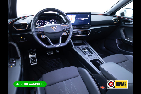 CUPRA Leon Sportstourer 1.4 e-Hybrid VZ Performance 245 PK | Pano dak | Elec. klep | Stoel- & stuurverw. | Travel assist | Camera | PDC V+A | DAB, Draadloze tel. alder, Sfeerverlichting