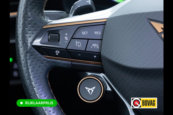 CUPRA Leon Sportstourer 1.4 e-Hybrid VZ Performance 245 PK | Pano dak | Elec. klep | Stoel- & stuurverw. | Travel assist | Camera | PDC V+A | DAB, Draadloze tel. alder, Sfeerverlichting