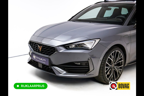 CUPRA Leon Sportstourer 1.4 e-Hybrid VZ Performance 245 PK | Pano dak | Elec. klep | Stoel- & stuurverw. | Travel assist | Camera | PDC V+A | DAB, Draadloze tel. alder, Sfeerverlichting