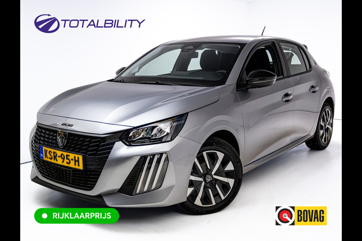 Peugeot 208 1.2 Hybrid 110 e-DCS6 Style | Tot 8 jaar garantie | Airco | Cruise | Apple Carplay / Android Auto Led, Pdc achter, Lane-assist, Verkeersborddetectie, Dab